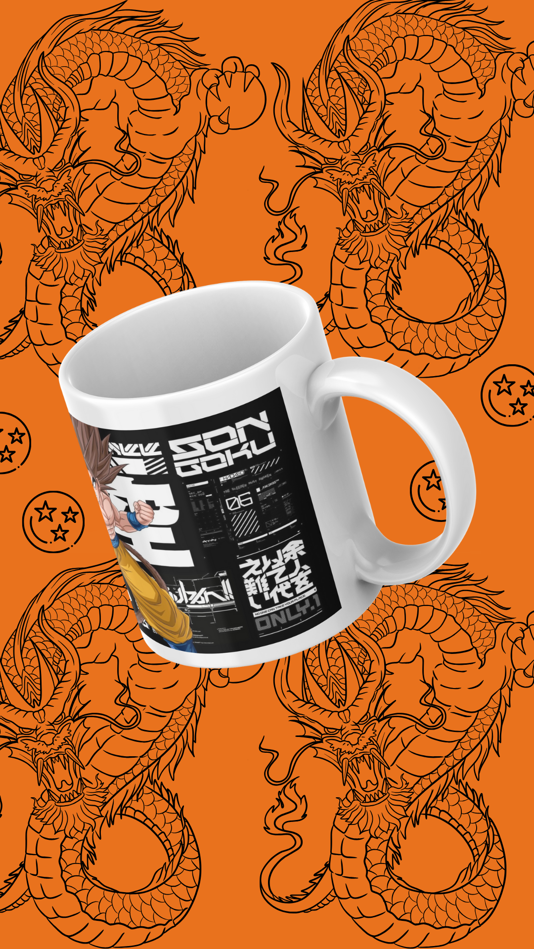 DragonBall 11oz Ceramic Coffee Mug or PILLOW CASE