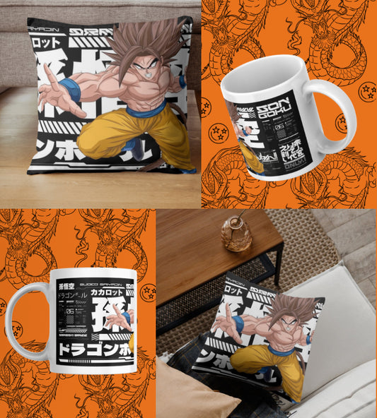 DragonBall 11oz Ceramic Coffee Mug or PILLOW CASE